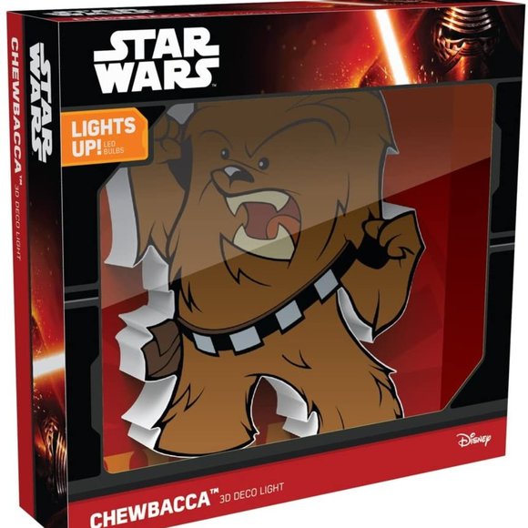 3D Light FX Star Wars Chewbacca 3D-Deco Mini-Size - Picture 1 of 2